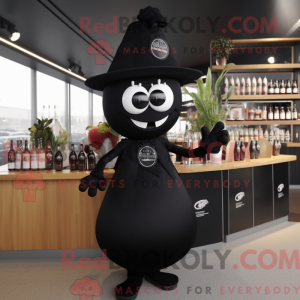 Black Onion-mascottekostuum...
