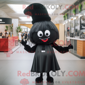Disfraz de mascota de Black...