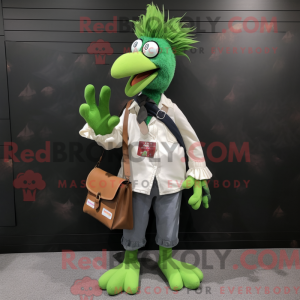 Zielony hane maskot drakt...