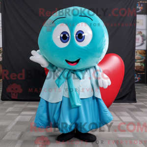 Cyan Heart máscara de...