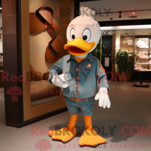 Costume mascotte de Peach...