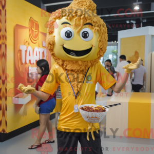 Gold Pad Thai maskot...