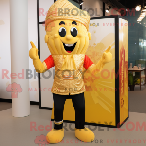 Gold Pad Thai maskot...
