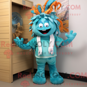 Disfraz de mascota Teal...