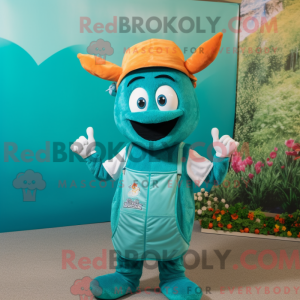 Disfraz de mascota Teal...