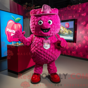 Disfraz de mascota Magenta...
