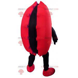 Mascota de tapa de botella roja. Cápsula roja gigante -