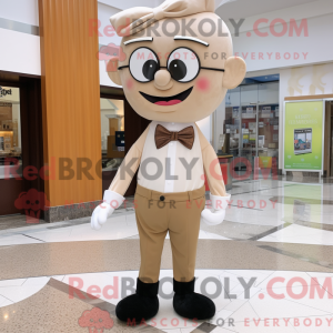 Tan Ice mascottekostuum...