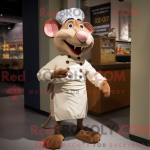 Máscara bege Ratatouille...