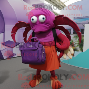 Magenta eremittkrabbe...