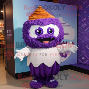 Postava maskota Purple...