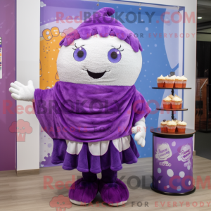 Postava maskota Purple...
