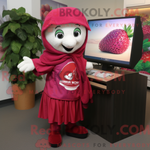 Raspberry-mascottekostuum...