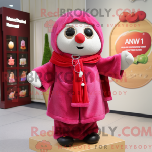 Hindbær maskot kostume...