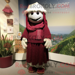 Raspberry-mascottekostuum...