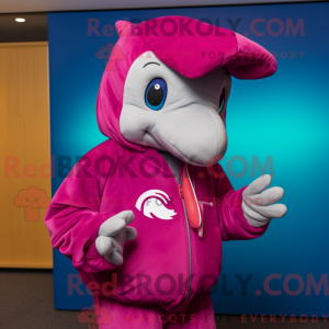 Maskotka Magenta Dolphin...