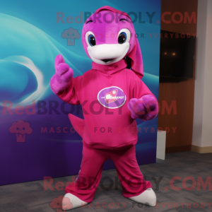 Maskotka Magenta Dolphin...