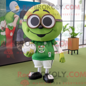 Oliven fodbold maskot...
