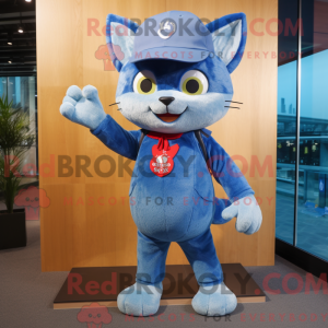 Costume de mascotte de chat...