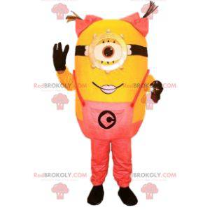 Mascot of the girl Minion, character of Me, Ugly and Wicked -