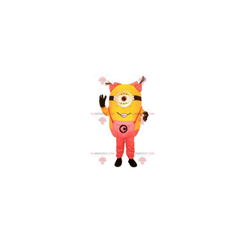 Mascotte van het meisje Minion, karakter van Me, Ugly and