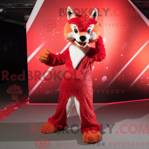 Figura de máscara Red Lynx...