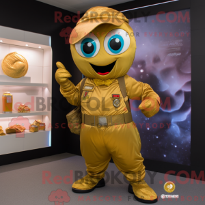 Gold Shakshuka mascot...
