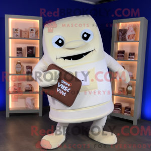 White Chocolate Bar maskot...