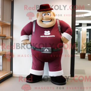Disfraz de mascota Maroon...