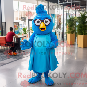 Maskotdraktfigurat Blue...
