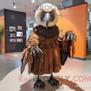 Rust Vulture mascot costume...