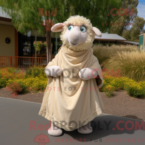 Beige schaap...