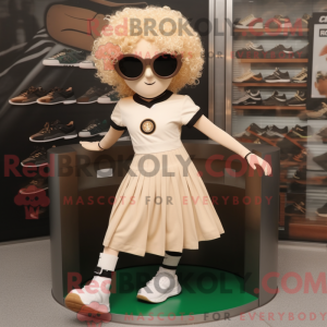 Maskottchen-Kostümfigur mit...
