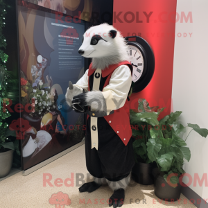 Figura de máscara de texugo...