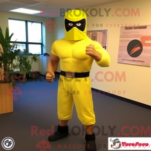 Lemon Yellow Gi Joe mascot...
