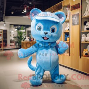 Disfraz de mascota Sky Blue...