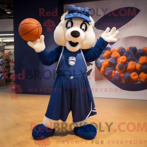 Navy Basketball Ball...