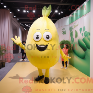 Citrongul løg maskot...