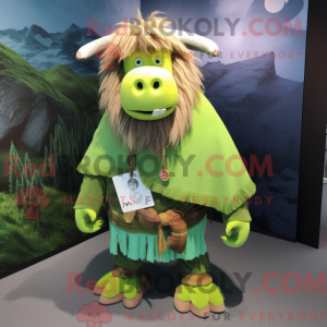 Costume de mascotte de yak...