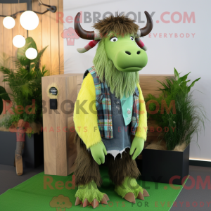 Disfraz de mascota Yak...