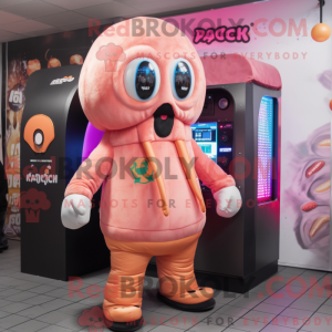 Maskotdraktfigurat Peach...