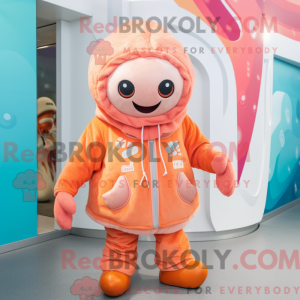 Maskotdraktfigurat Peach...