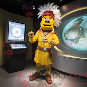 Costume de mascotte de chef...