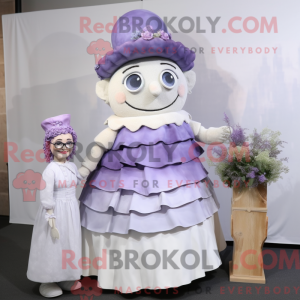 Lavendel bryllupskage...