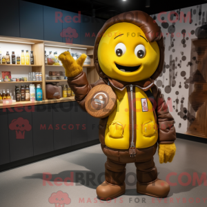 Brown Bottle Of Mustard...