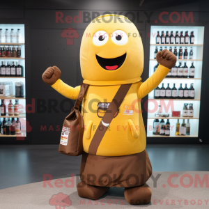 Brown Bottle Of Mustard...