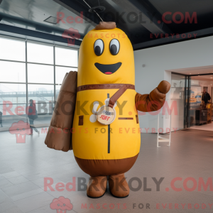 Brown Bottle Of Mustard...