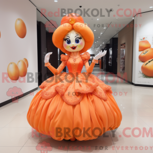 Peach Mandarin maskot...