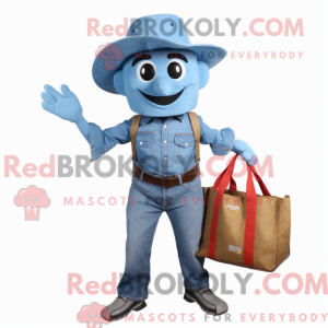 Disfraz de mascota Sky Blue...