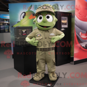 Olive Ray mascottekostuum...